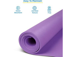 Premium Yoga Anti Slip Mat Purple 8 mm Yoga Mat